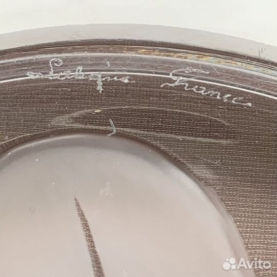 Лалик тарелка Capucines Lalique, Франция