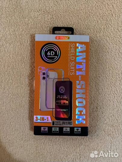 Продам защитный комплект на iPhone 11 pro