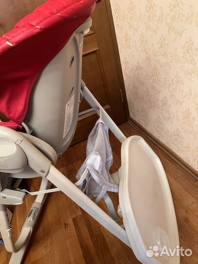 Стульчик для кормления chicco polly magic