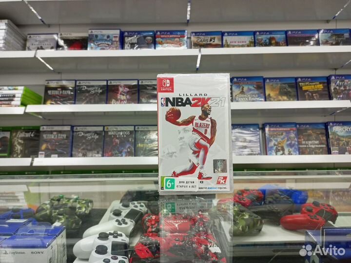 NBA 2K21 (новый): Nintendo Switch - обмен - прокат