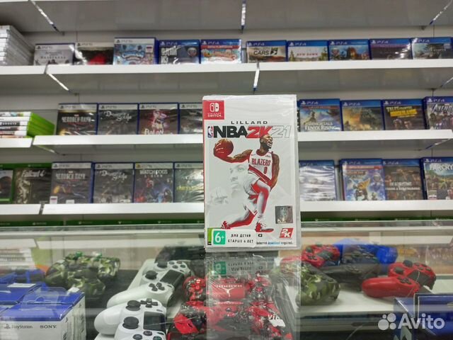 NBA 2K21 (новый): Nintendo Switch - обмен - прокат