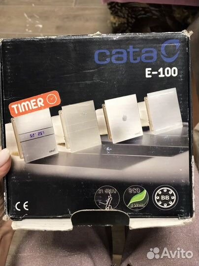 Электровентилятор Cata-e100 glass