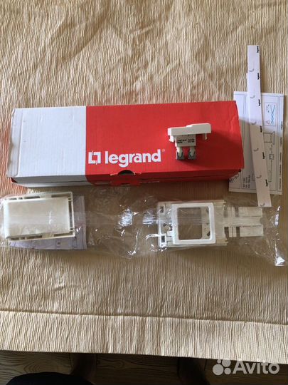 Патч панель 48 rj45 utr 5 кат и розетки Legrand