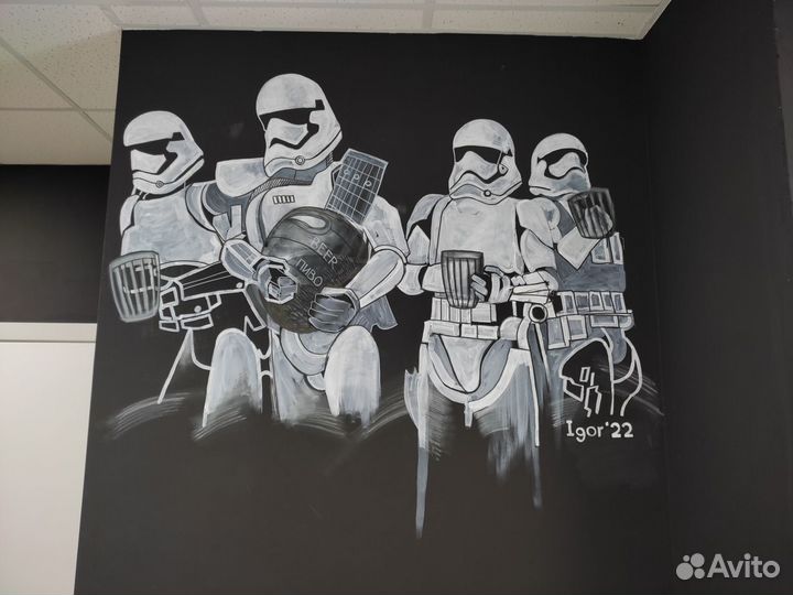 Роспись стен