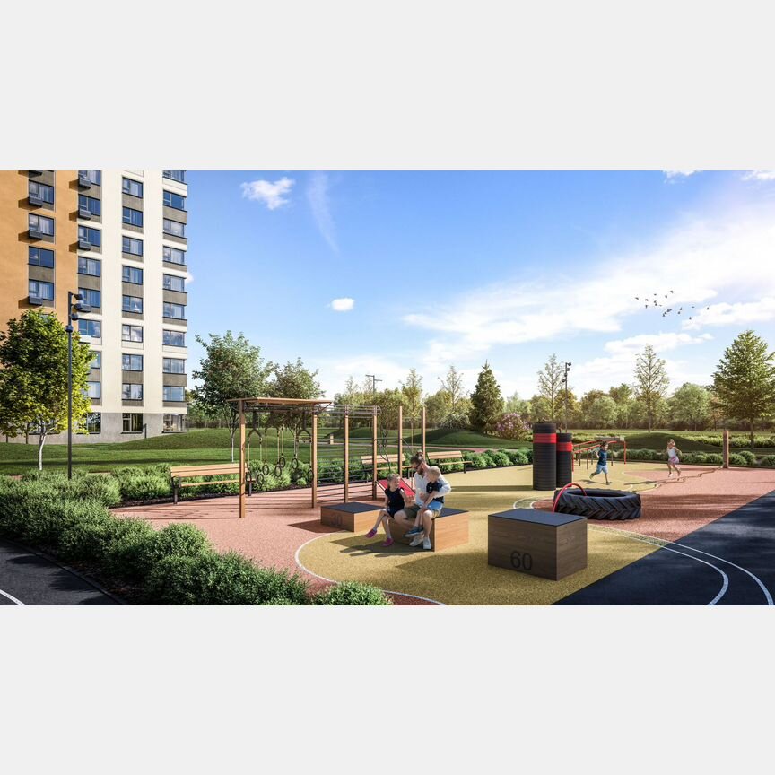 1-к. квартира, 35,3 м², 8/9 эт.