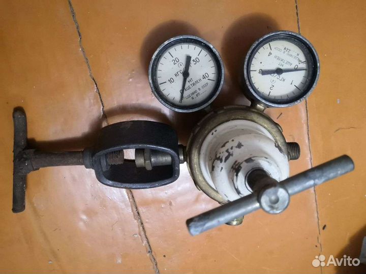 Ацетиленовый Редуктор для газовой сварки Монометры