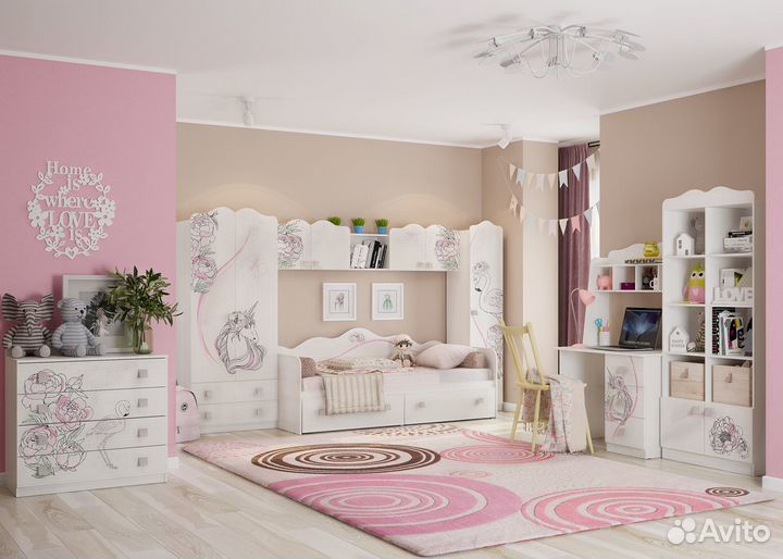Детская мебель для девочки Фэнтези