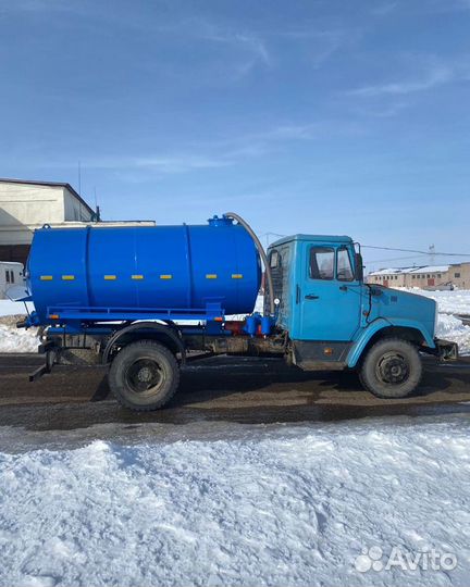 Вакуумное оборудование ЗИЛ 5м3