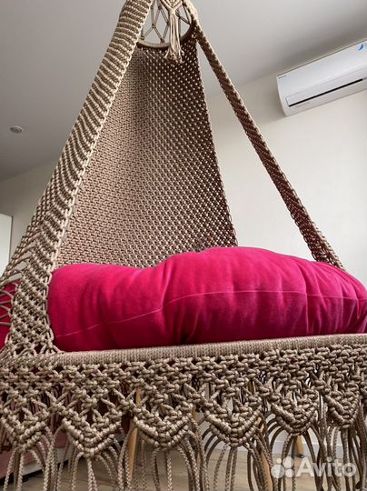 Кресло-гамак макраме
