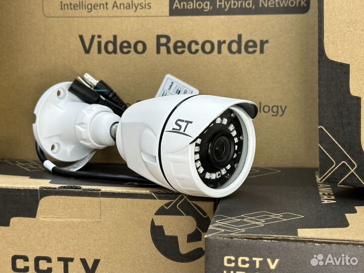 Готовый комплект AHD видеонаблюдения 12 камер 2MP