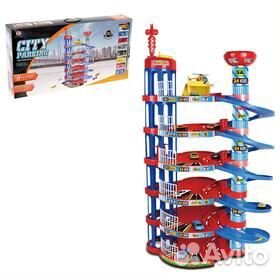 Трек, игровой набор «Мегапарковка»