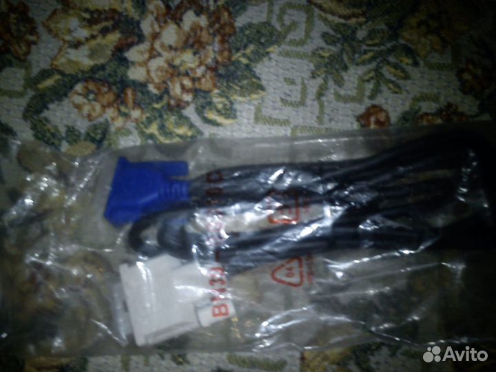 Кабели аналоговый DVI-A - VGA и VGA - VGA