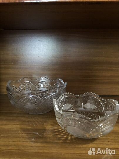 Ваза хрустальная