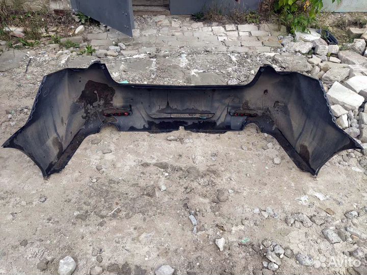 Бампер задний accord 8 type s