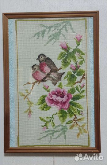 Картина вышитая крестом