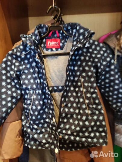 Куртка ветровка демисезонная детская 110 116