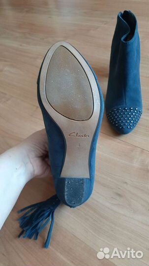 Ботильоны clarks новые