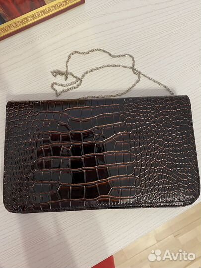 Клатч натуральная кожа