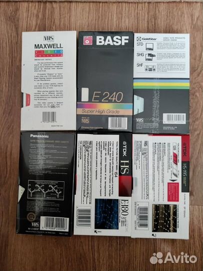 Видеокассеты новые