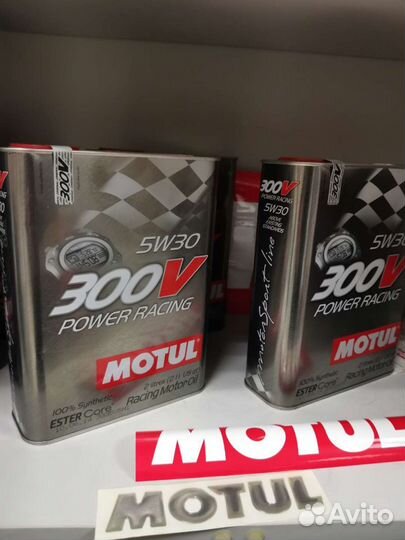 Масло Motul 300V Power Racing 5W30 & Le Mans 20W60