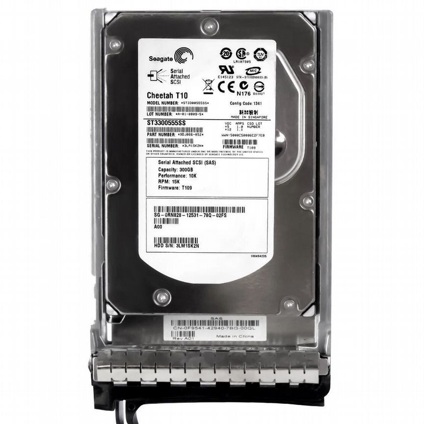 [0RN828] Жесткий Диск Dell Rn828 300gb Sas 3,5" Hdd