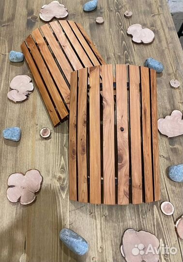 Абажуры для бани из сибирского можжевельника