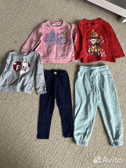 Вещи для девочки пакетом 98-104