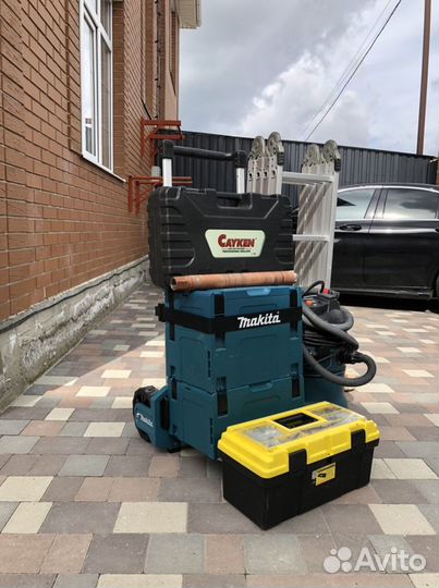 Установка и закладка трассы кондиционеров