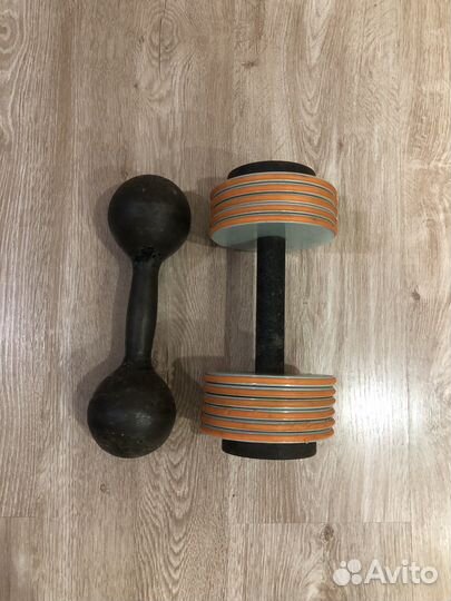 Гантели разборные