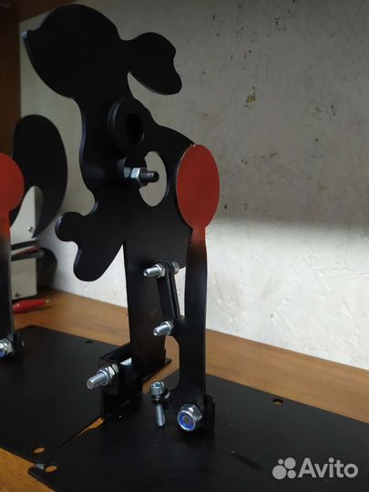 Мишень падающая подъемная