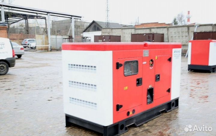 Дизельный генератор 24 кВт В шумозащитном кожухе