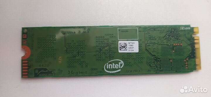 SSD intel 512Gb и оперативка 8Gb для ноутбука