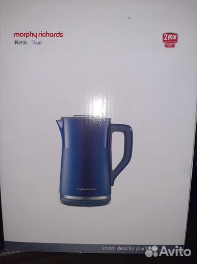 Morphy Richards Электрический чайник MR6070, синий