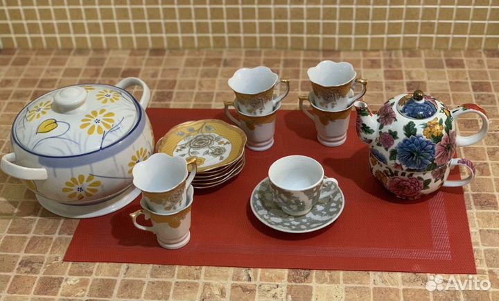 Сервиз кофейный / чайный, супница