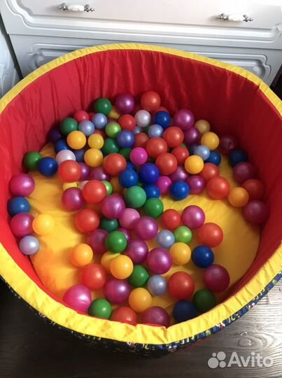 Мягкий бассейн с шариками