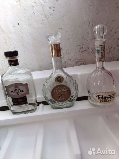 Бутылки алкогольные