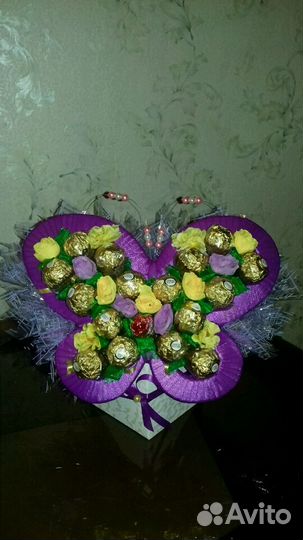 Букеты из конфет