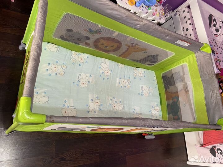 Детская кровать манеж