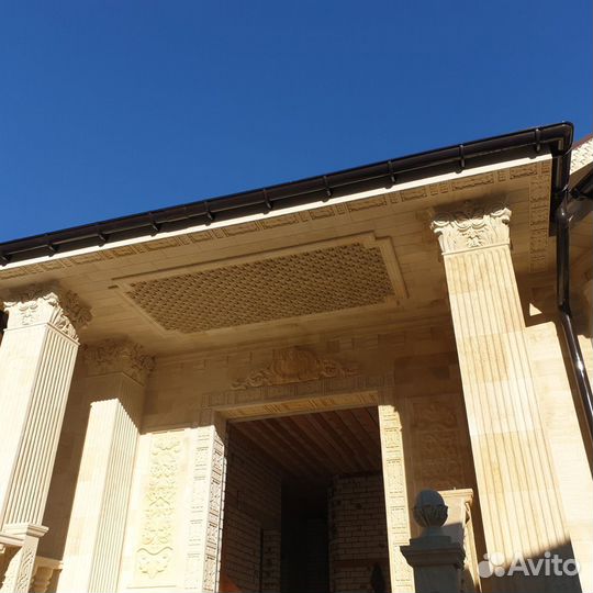 Облицовка Дагестанским камнем / Монтаж