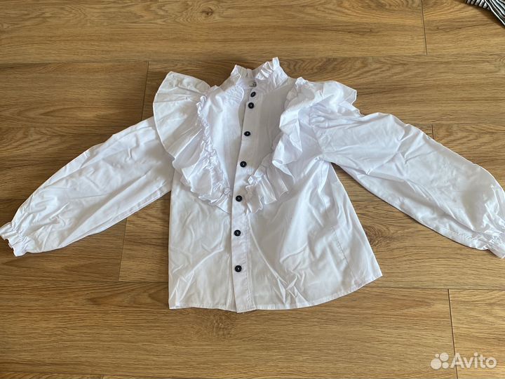 Рубашка школьнаядля девочки