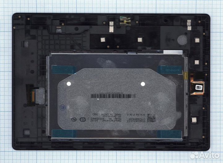 Модуль - для Lenovo Tab 2 X30L черный с рамкой