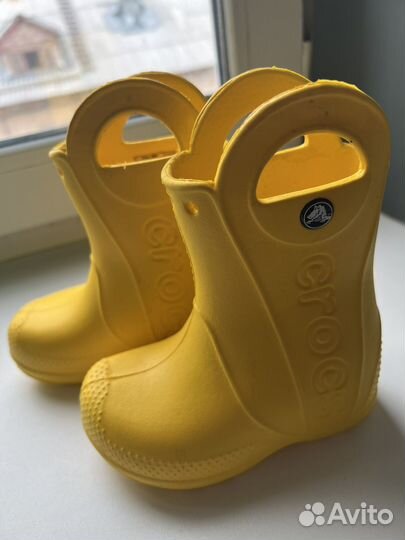 Резиновые сапоги crocs c7
