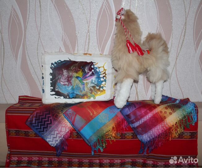 Палантин «Alpaca Camargo», made in Peru