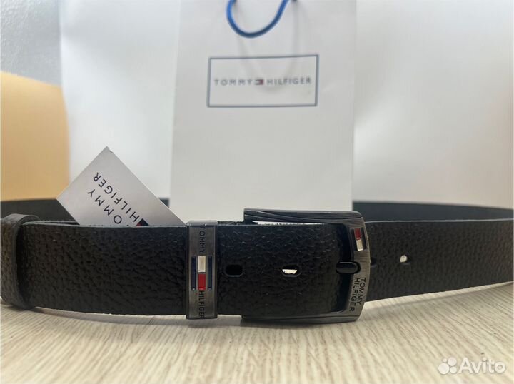 Ремень кожаный мужской Tommy Hilfiger