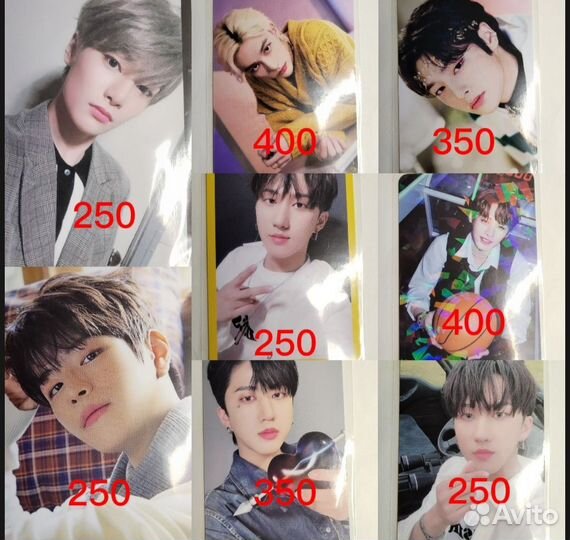 Карты bts и stray kids