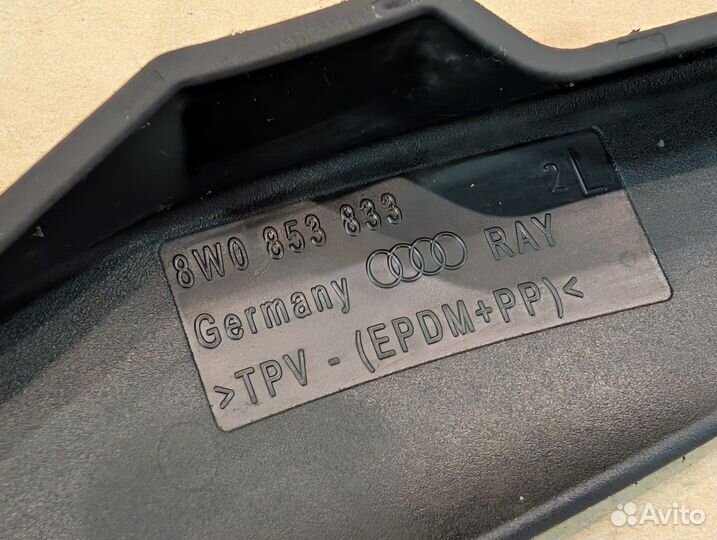 Спойлер подкрылка переднего левого ауди а4 а5 бу