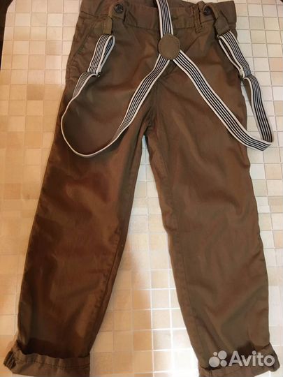 Рубашка и брюки для мальчика 110 р