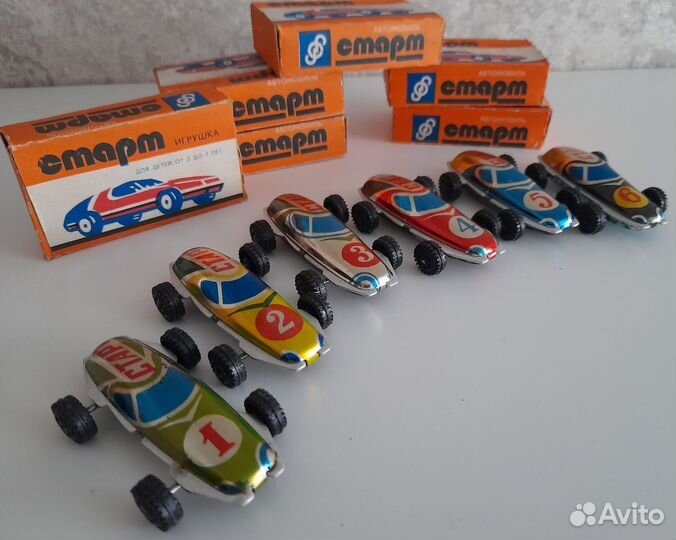 Жестяные игрушки -машинки СССР