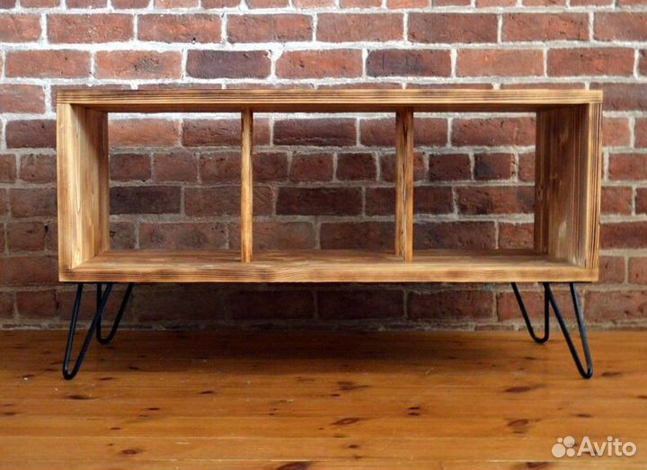 «Storage 9» — консоль + подставки в стиле лофт