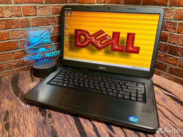 Мощный ноутбук Dell Core i3 для игр и работы